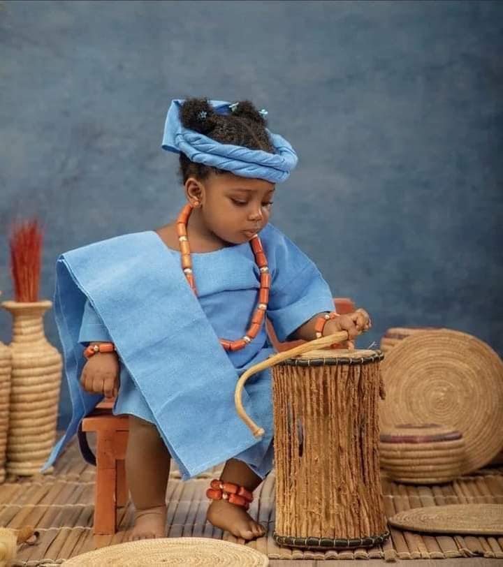 Mode en pagne pour enfants