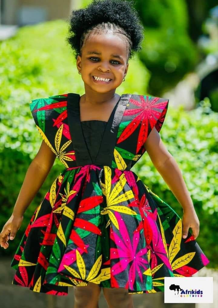 Mode en pagne pour enfants