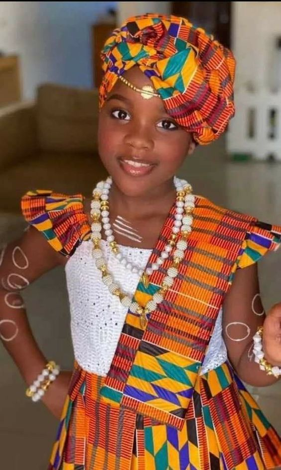 Mode en pagne pour enfants