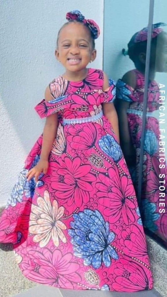 Mode en pagne pour enfants