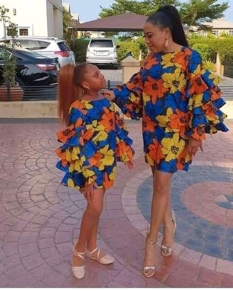 Mode en pagne pour enfants