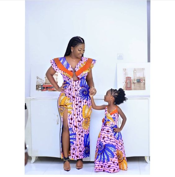 Mode en pagne pour enfants