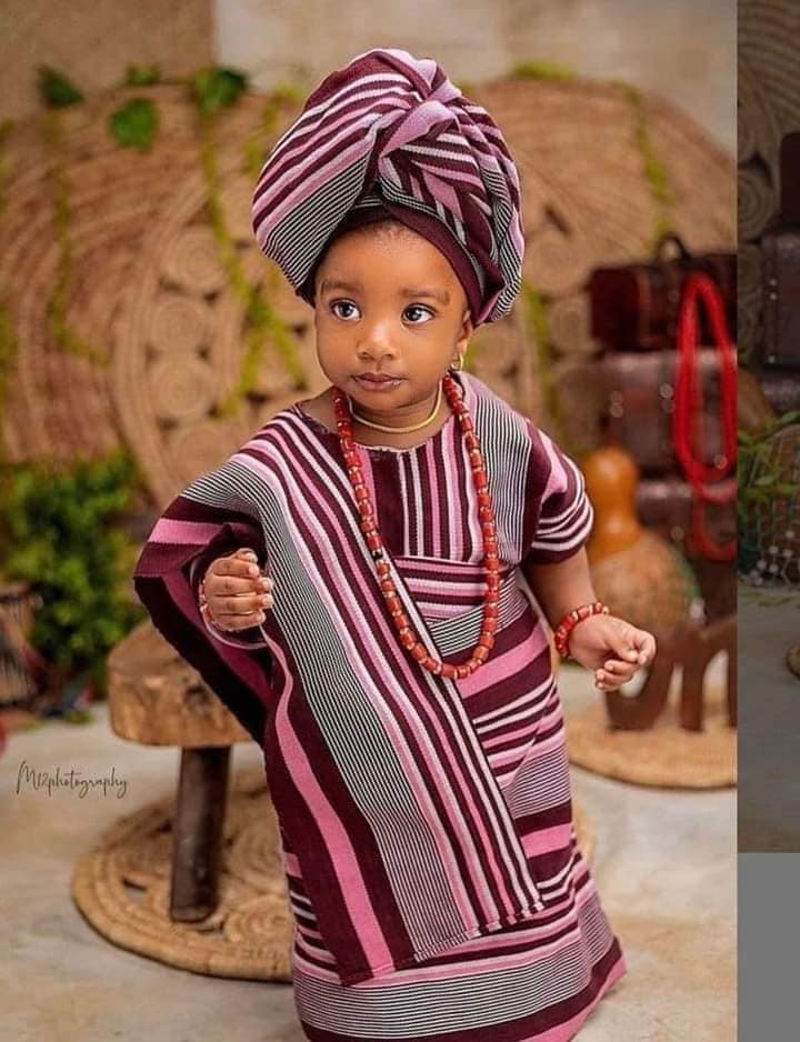 Mode en pagne pour enfants